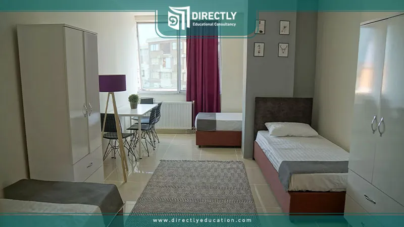 Room Features at Gelişim University Student Housing