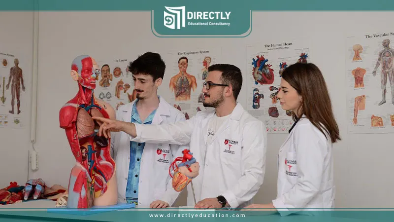 مقررات دراسة الطب البشري جامعة التن باش
